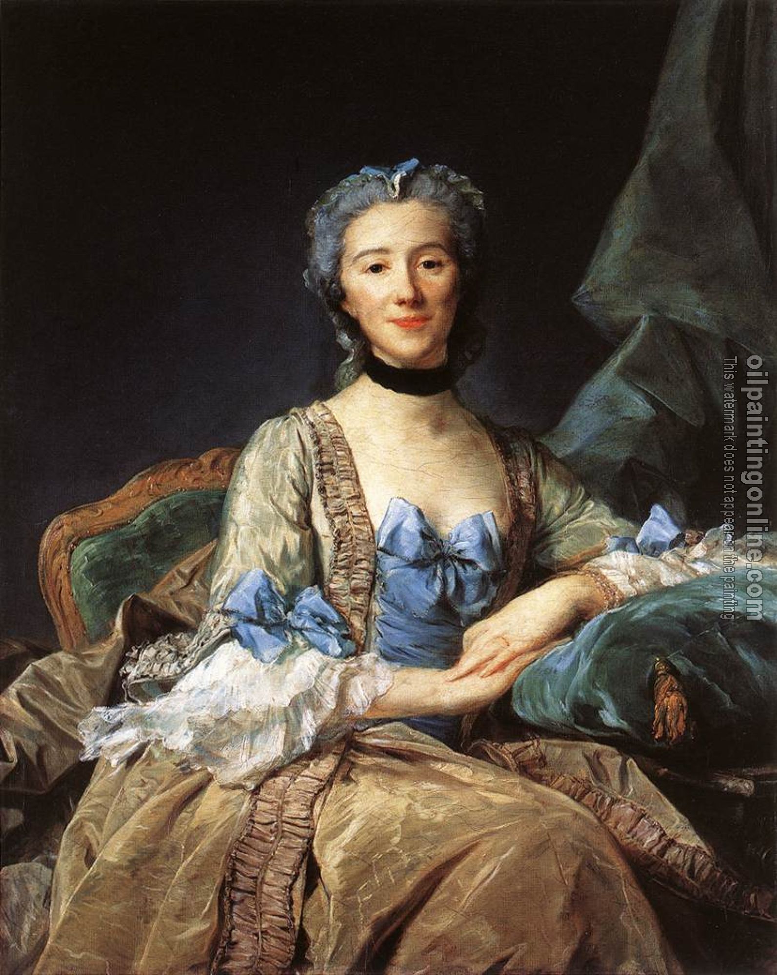 Perronneau, Jean-Baptiste - Madame de Sorquainville